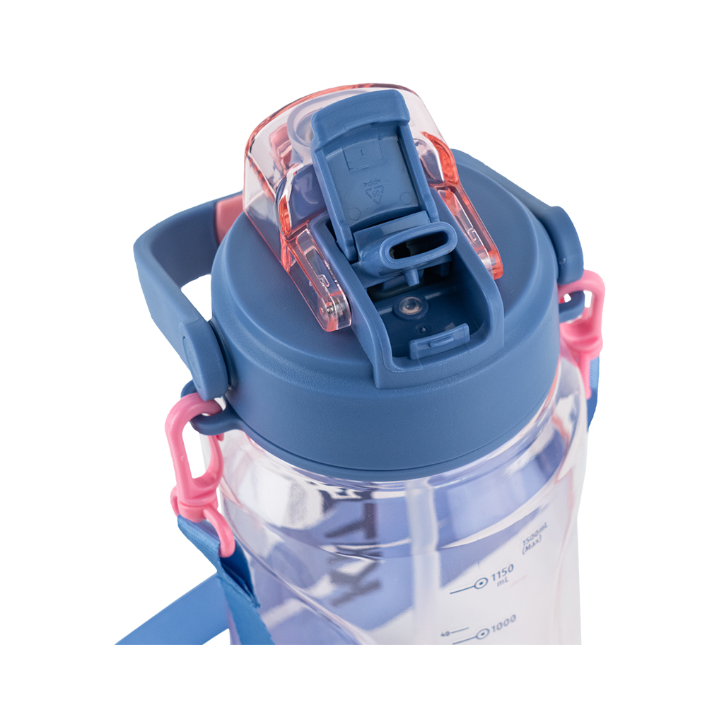 Поїльник-непроливайка Kite 1500 мл, рожева (K24-1202-2) - зображення 4