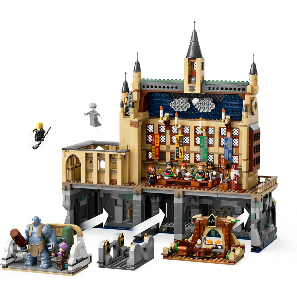 Конструктор LEGO Harry Potter Замок Гоґвортс: Велика зала (76435) - зображення 4