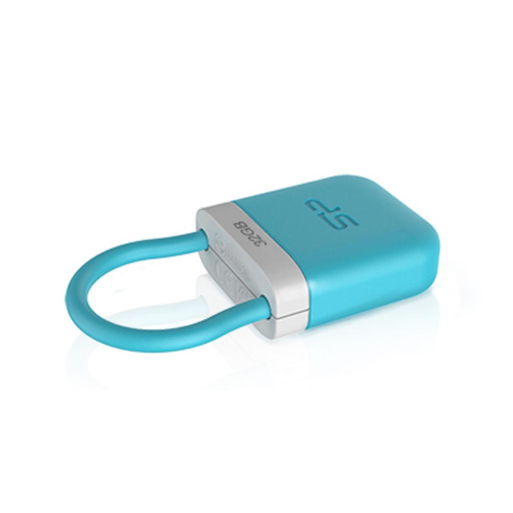 USB флеш накопичувач Silicon Power 32Gb Unique 510 blue (SP032GBUF2510V1B) - зображення 2