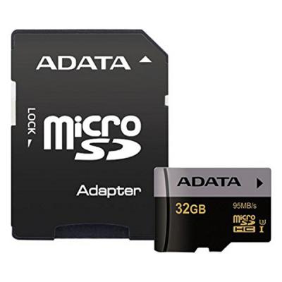 Карта пам'яті ADATA 32GB microSD class 10 UHS-I U3 (AUSDH32GUI3CL10-RA1) - зображення 1