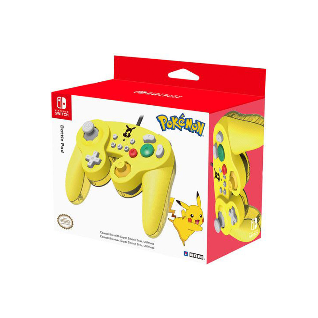 Геймпад Hori Battle Pad (Pikachu) for Nintendo Switch (NSW-109U) - зображення 3