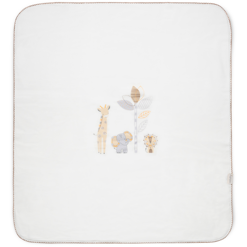 Плед Bibaby зі звірятками (64619-cream) - зображення 3