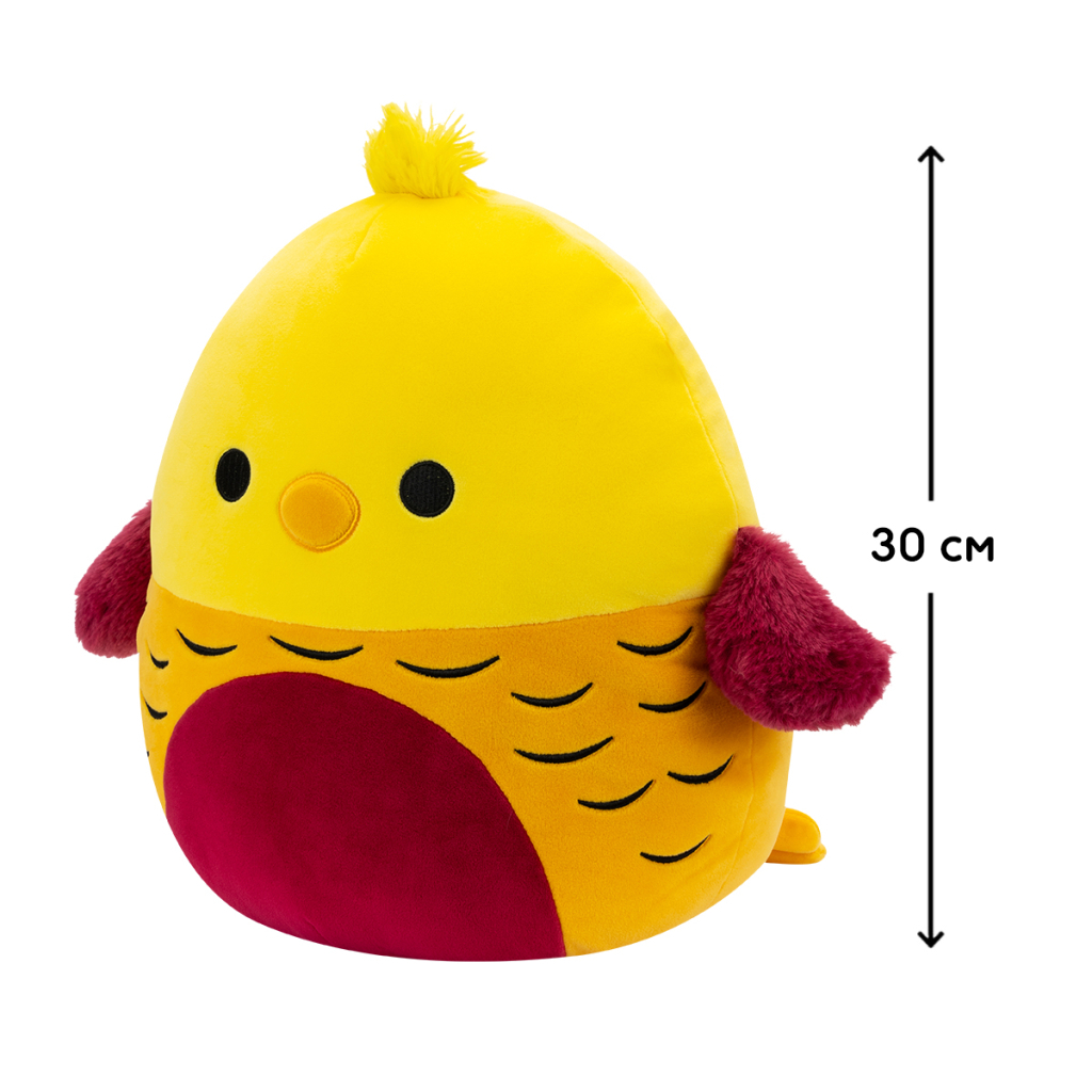 М'яка іграшка Squishmallows Фазан Бек 30 см (SQCR04145) - зображення 2