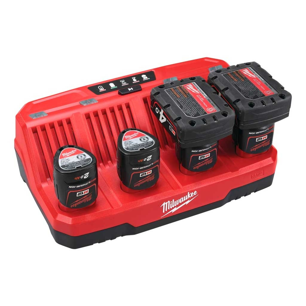 Зарядний пристрій для акумуляторів інструменту Milwaukee M12 C4 (4932430554) - зображення 3