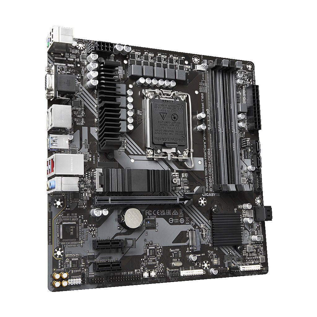 Материнська плата GIGABYTE B760M DS3H DDR4 - зображення 3