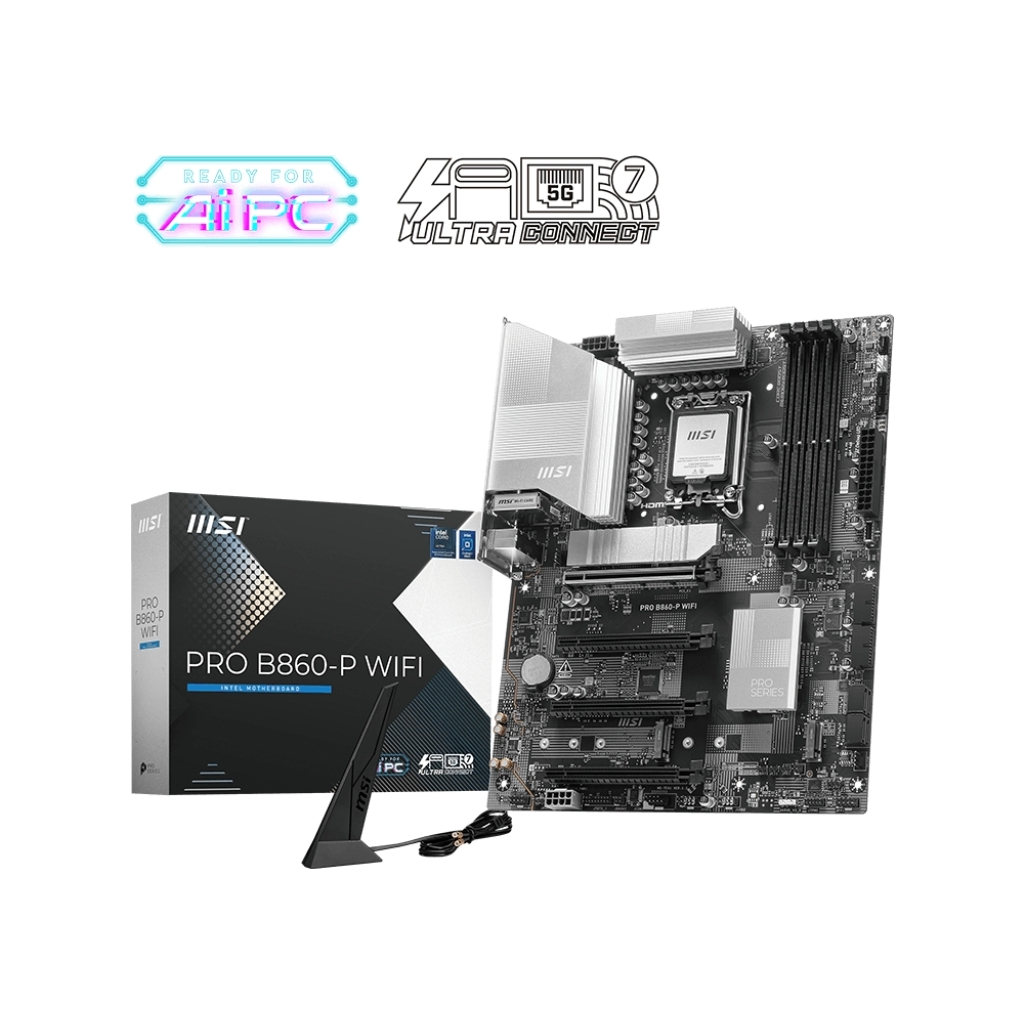 Материнська плата MSI PRO B860-P WIFI - зображення 5