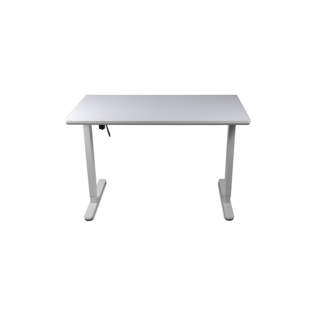 Комп'ютерний стіл Barsky StandUp white glass 1200*600 (BST-12new) - зображення 7