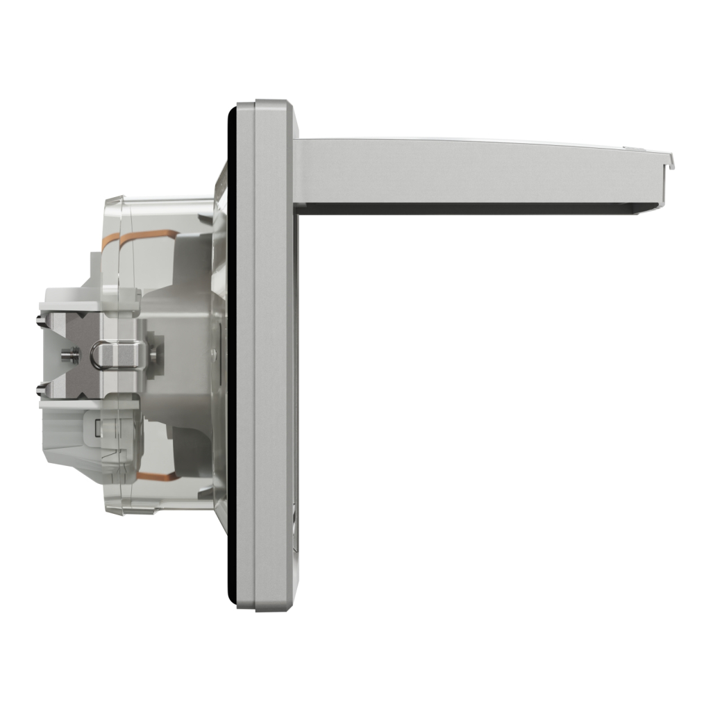 Розетка Schneider Electric ASFORA з кришкою IP44, алюміній (EPH3100361) - изображение 3
