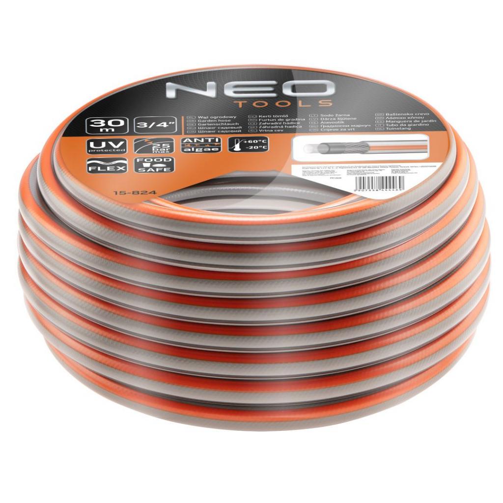 Шланг для поливу Neo Tools 3/4" x 30 m, 4-шар. Optima (15-824) - зображення 1