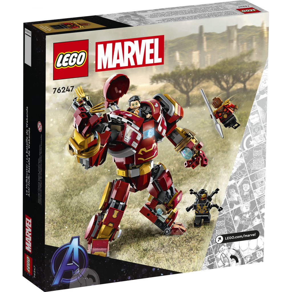 Конструктор LEGO Super Heroes Халкбастер: битва за Ваканду 385 деталей (76247) - зображення 1