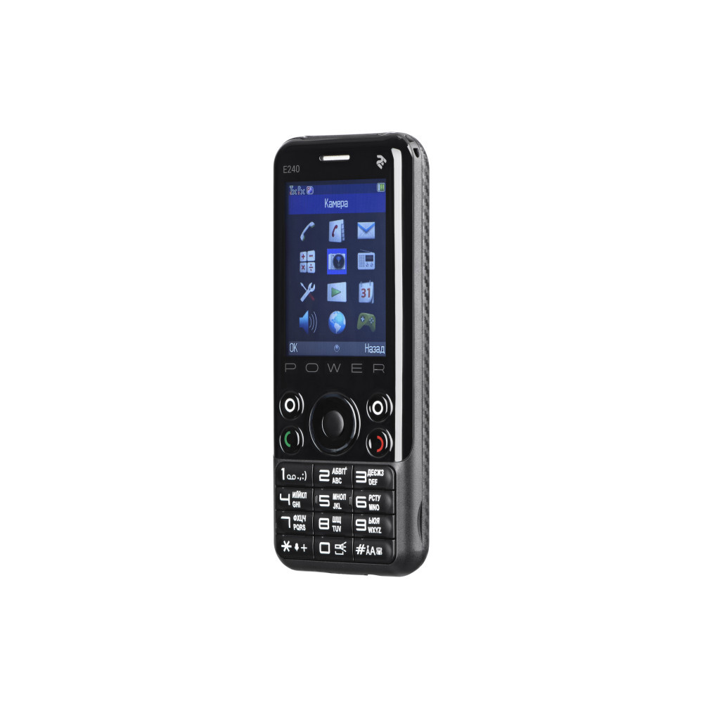 Мобільний телефон 2E E240 POWER Black (680576170088) - зображення 5