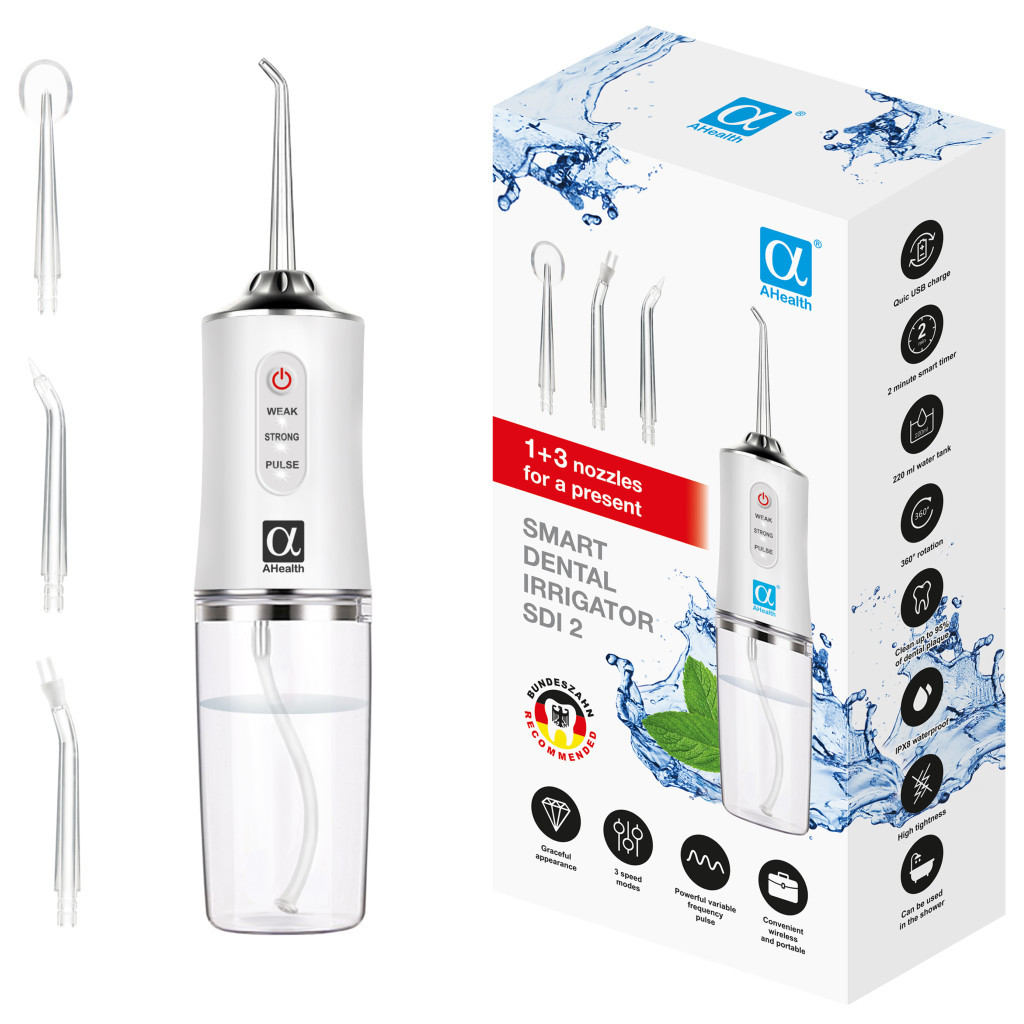 Іригатор AHealth SDI 2 white (AHSDI2W) - зображення 1