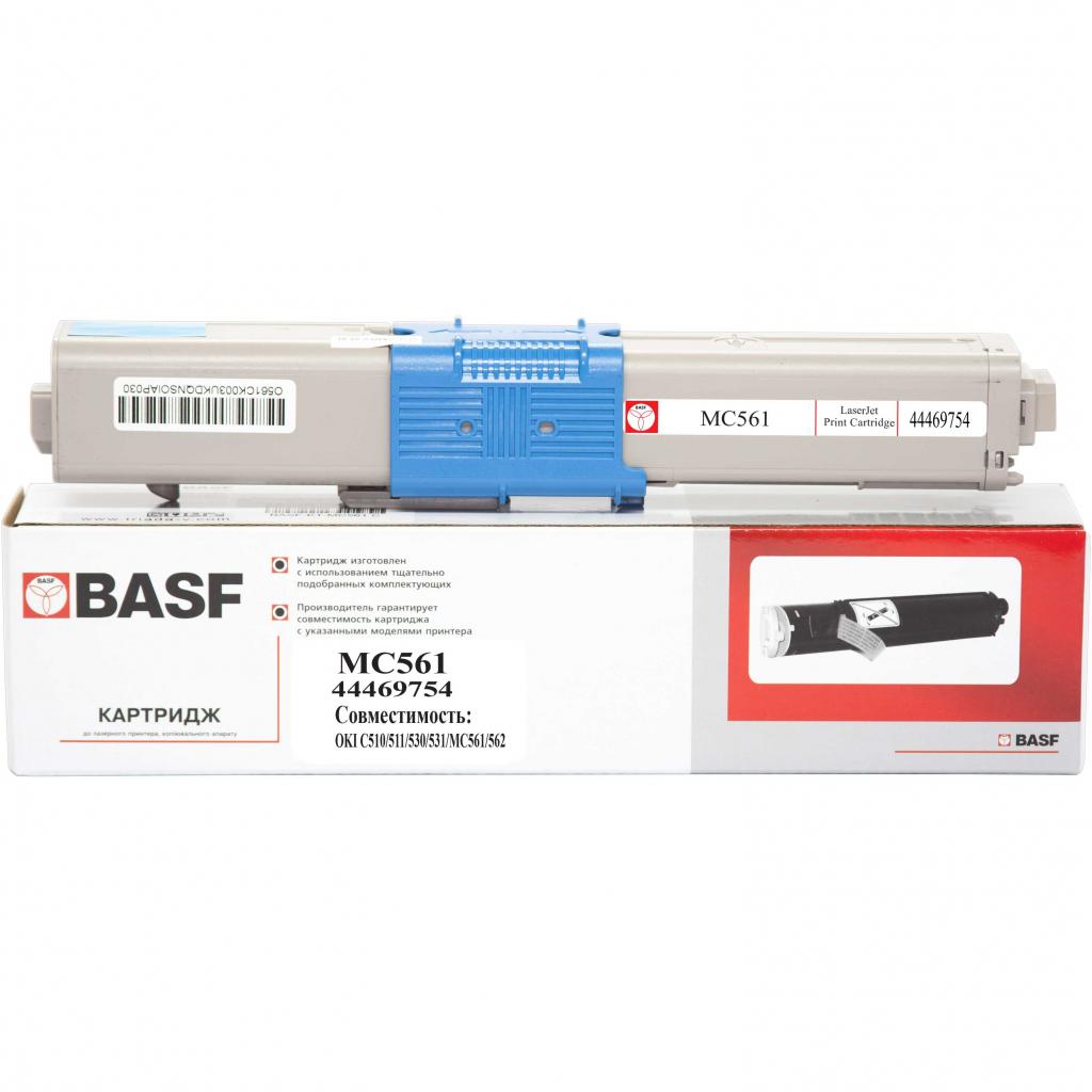 Тонер-картридж BASF OKI C510/511/530 Cyan 44469754 (KT-MC561C) - зображення 1