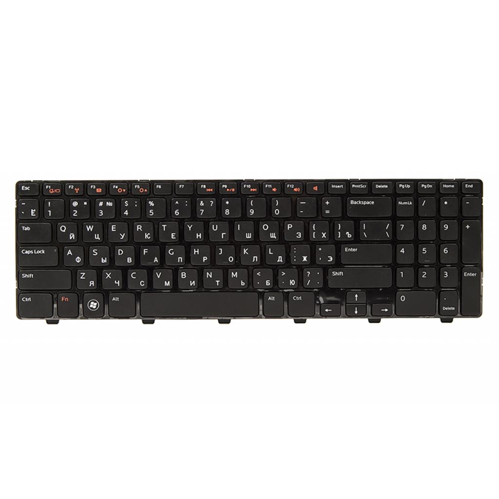 Клавіатура ноутбука PowerPlant DELL Inspiron 15R:N5110, M5110 чорна (KB310258) - изображение 1