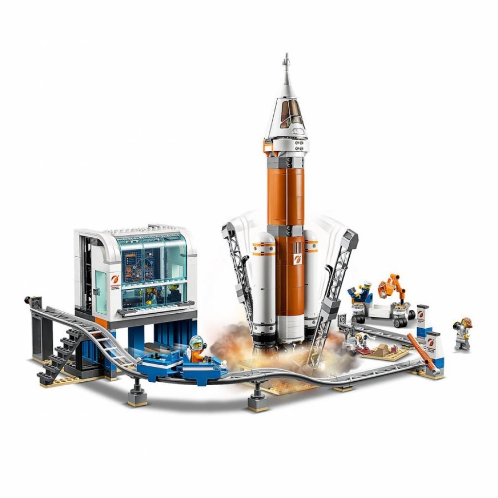 Конструктор LEGO City Космічна ракета та пункт керування 837 деталей (60228) - зображення 4