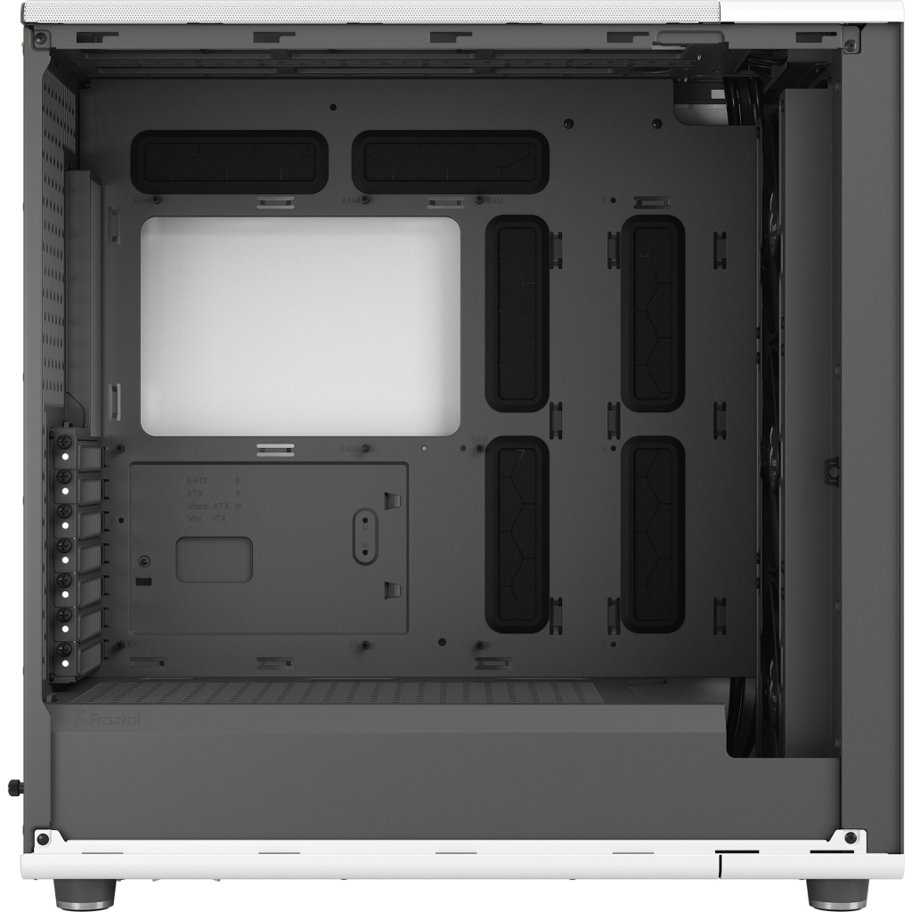 Корпус Fractal Design North XL Chalk White TG Clear (FD-C-NOR1X-04) - зображення 6