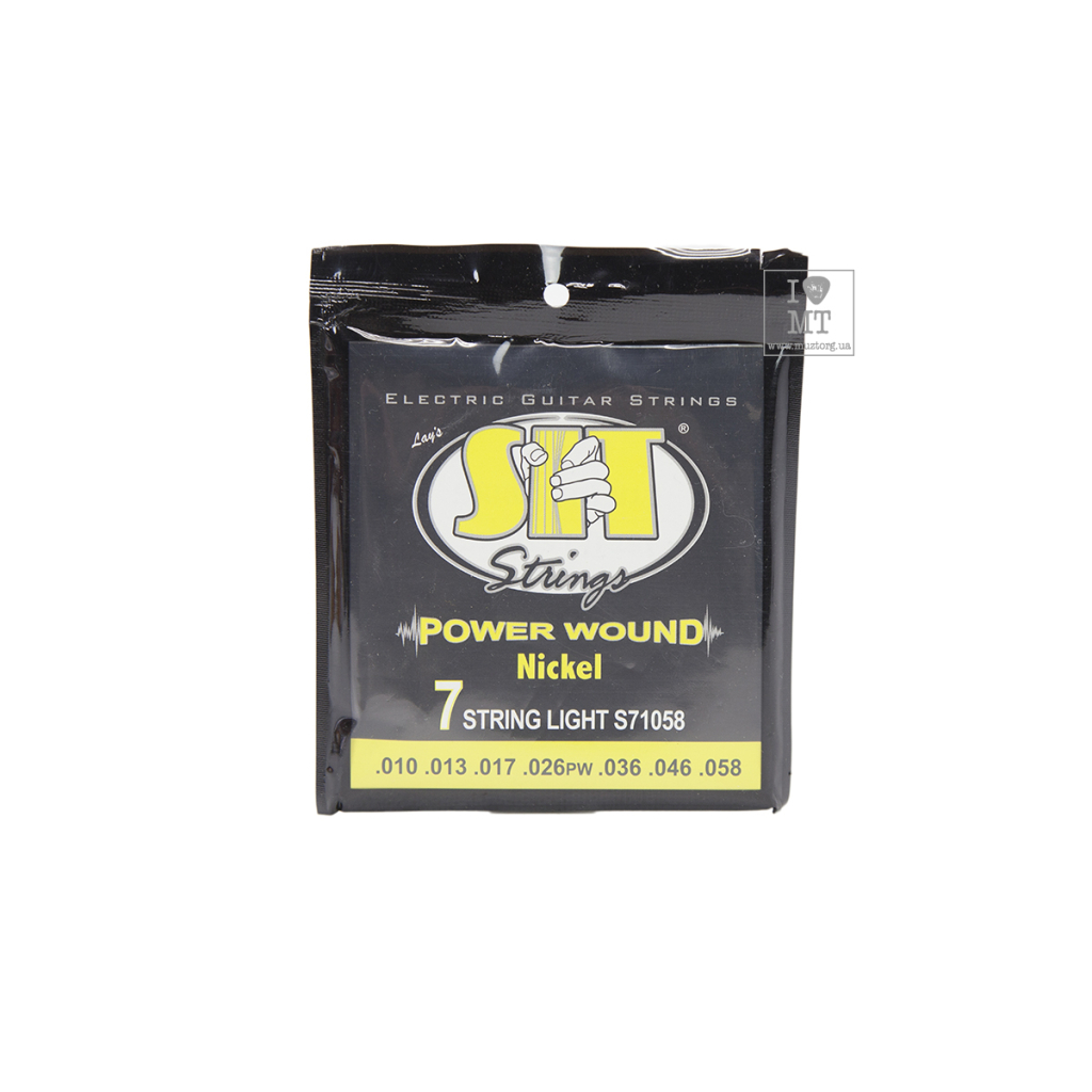 Струни для гітари SIT Strings S71058 (10-58) (230297) - зображення 1