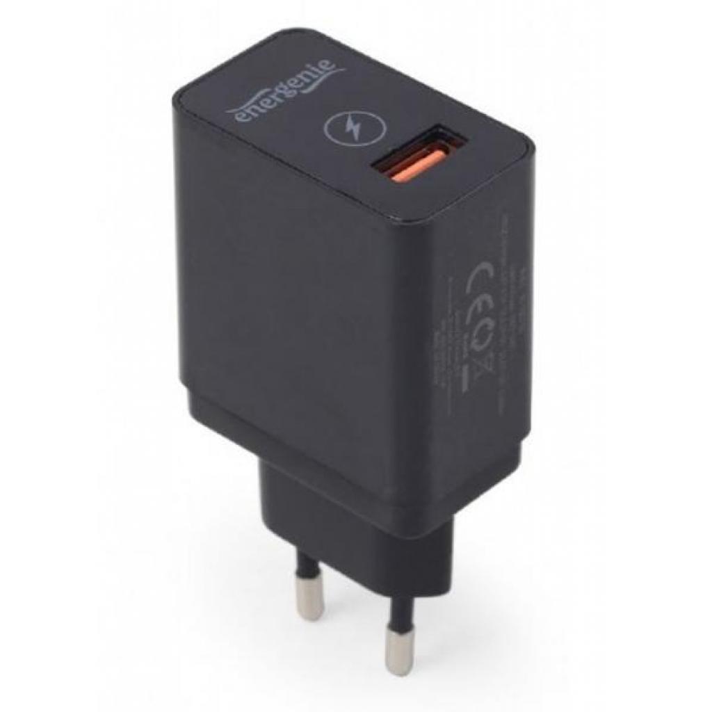 Зарядний пристрій EnerGenie USB 2.1A (EG-UQC3-01) - зображення 1