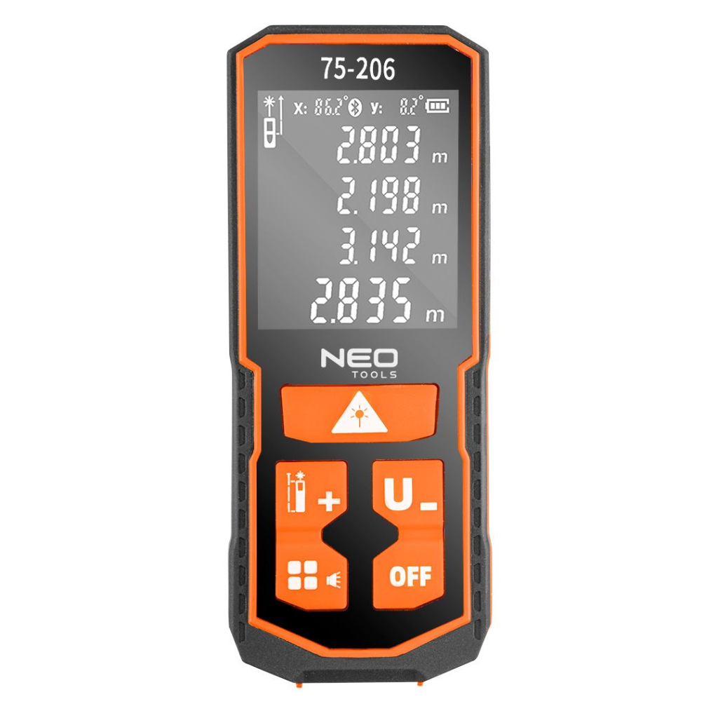 Далекомір Neo Tools 0.05100м, 2мм, 0.96кг (75-206) - изображение 1