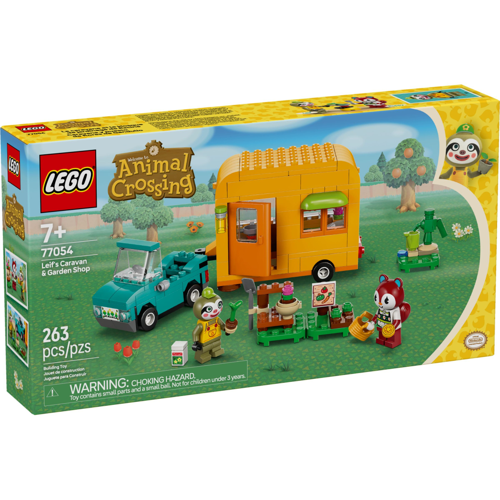 Конструктор LEGO Animal Crossing Садова крамниця і караван, що належать Leif (77054) - зображення 1
