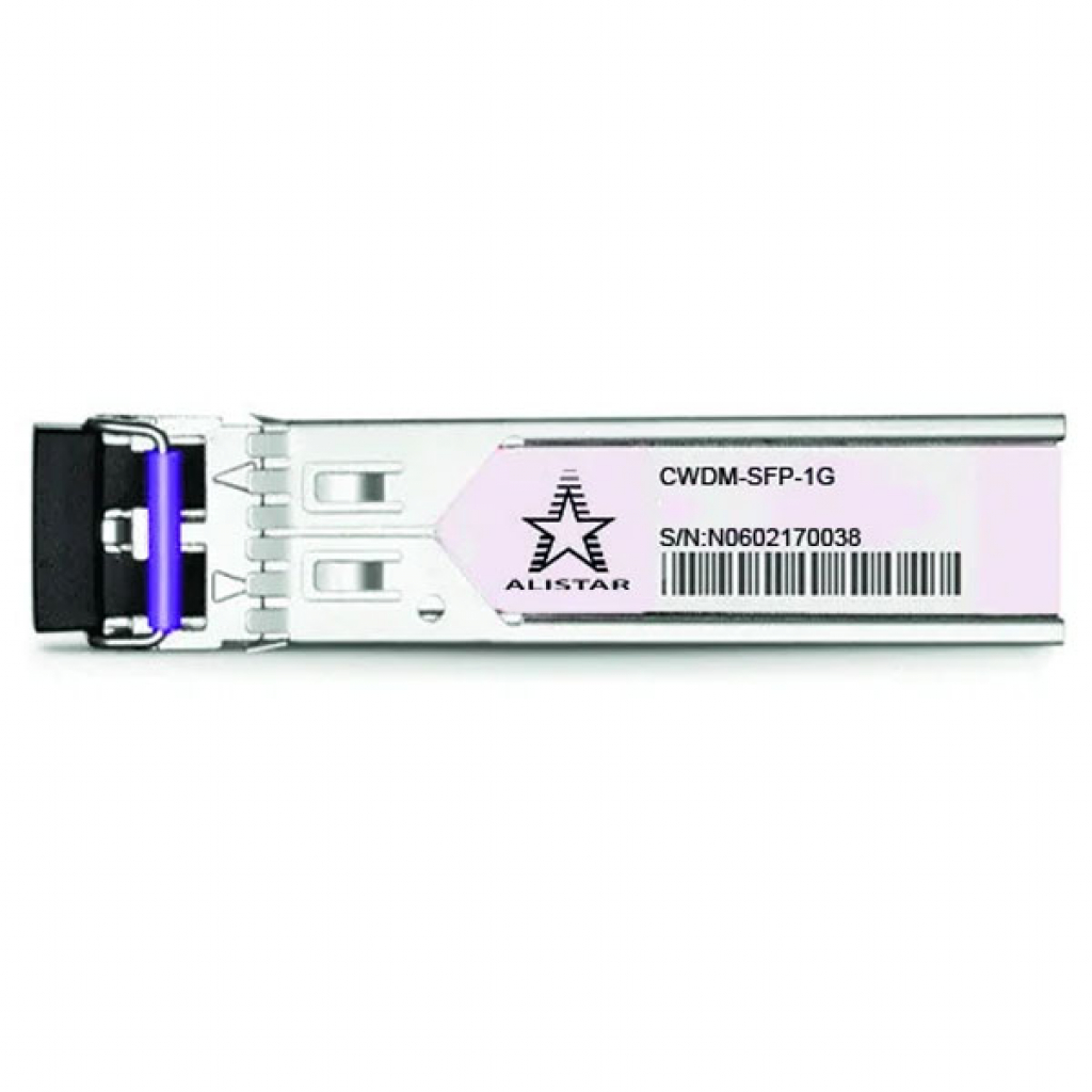 Модуль SFP Alistar Модуль SFP 1G 2SM CWDM LC 120KM TX1410nm DDM (SFP-1G-ZX2-C-41) - зображення 2