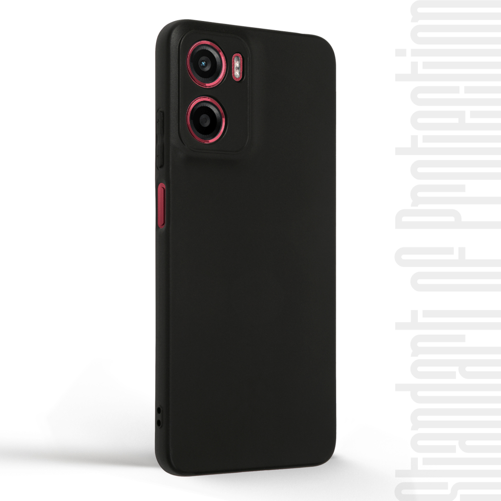 Чохол до мобільного телефона Armorstandart Matte Slim Fit Motorola G05 / E15 Camera cover Black (ARM82997) - зображення 2