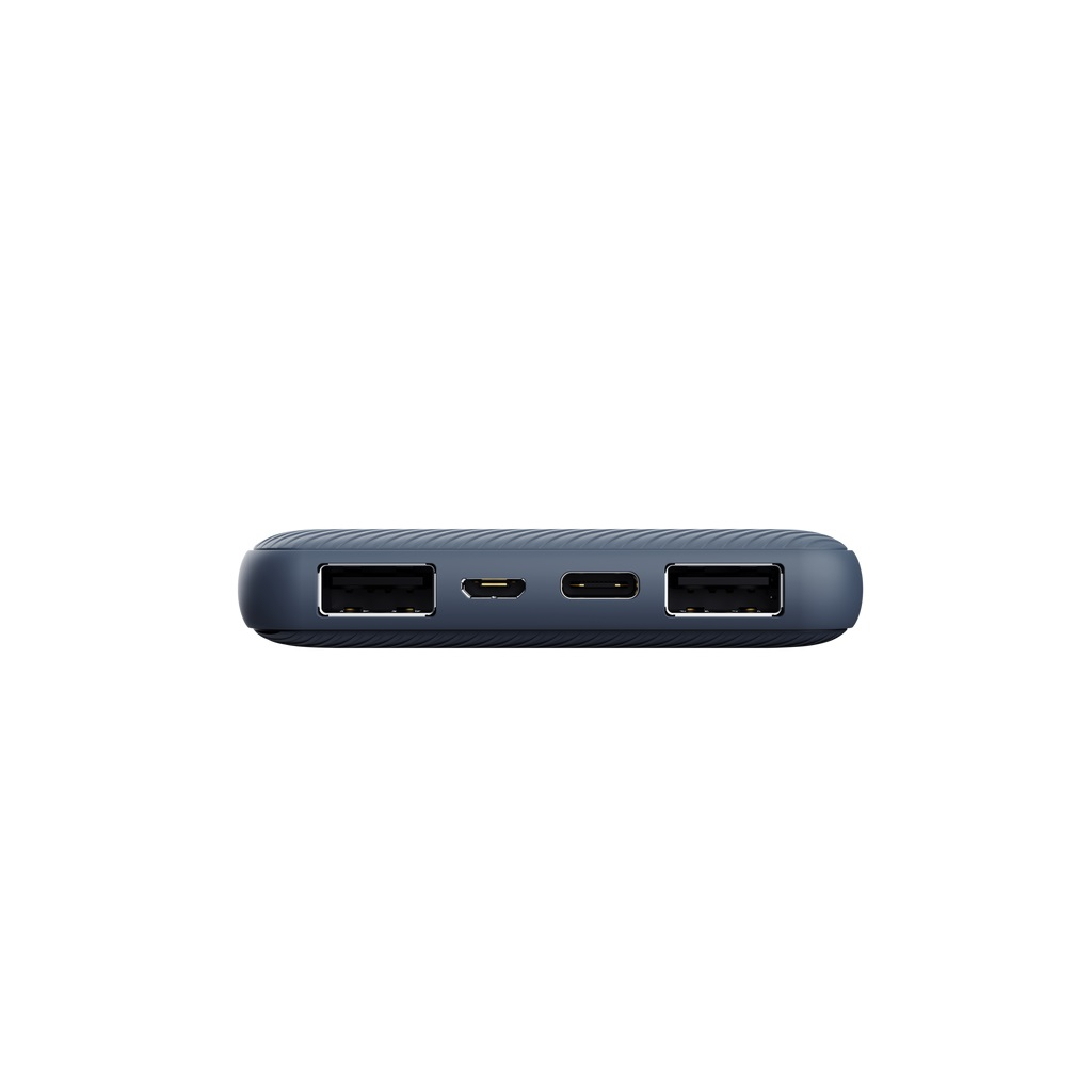 Батарея універсальна Trust 10000mAh Primo ECO, 2хUSB-A/USB-C, 15W, blue (25028_TRUST) - зображення 3