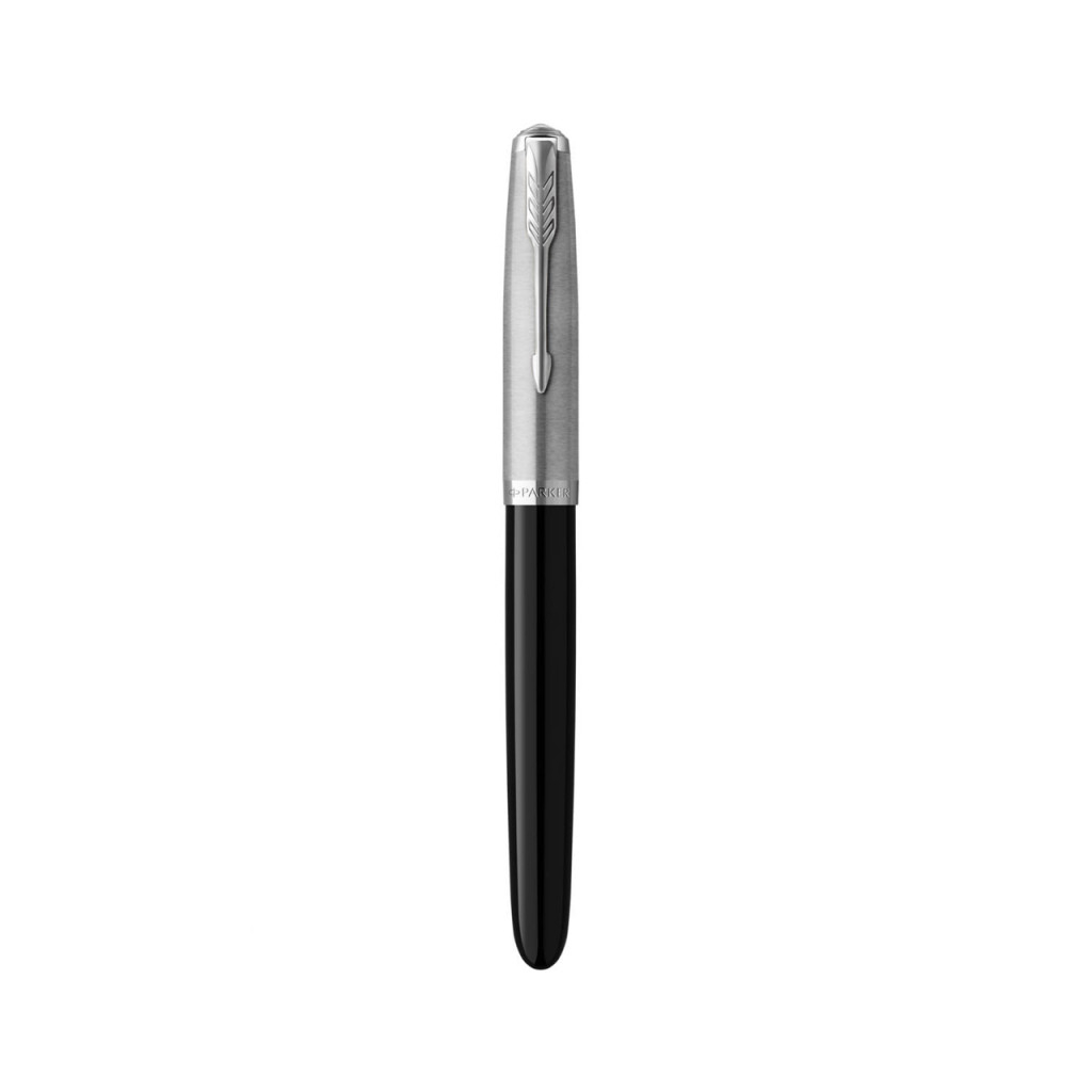 Ручка пір'яна Parker PARKER 51 Black CT  FP F (55 011) - зображення 6