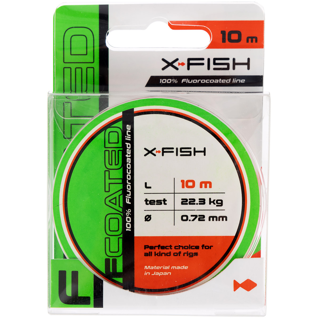 Флюорокарбон X-Fish FCoated 10m 0.72mm 22.3kg (1917.01.38) - зображення 2