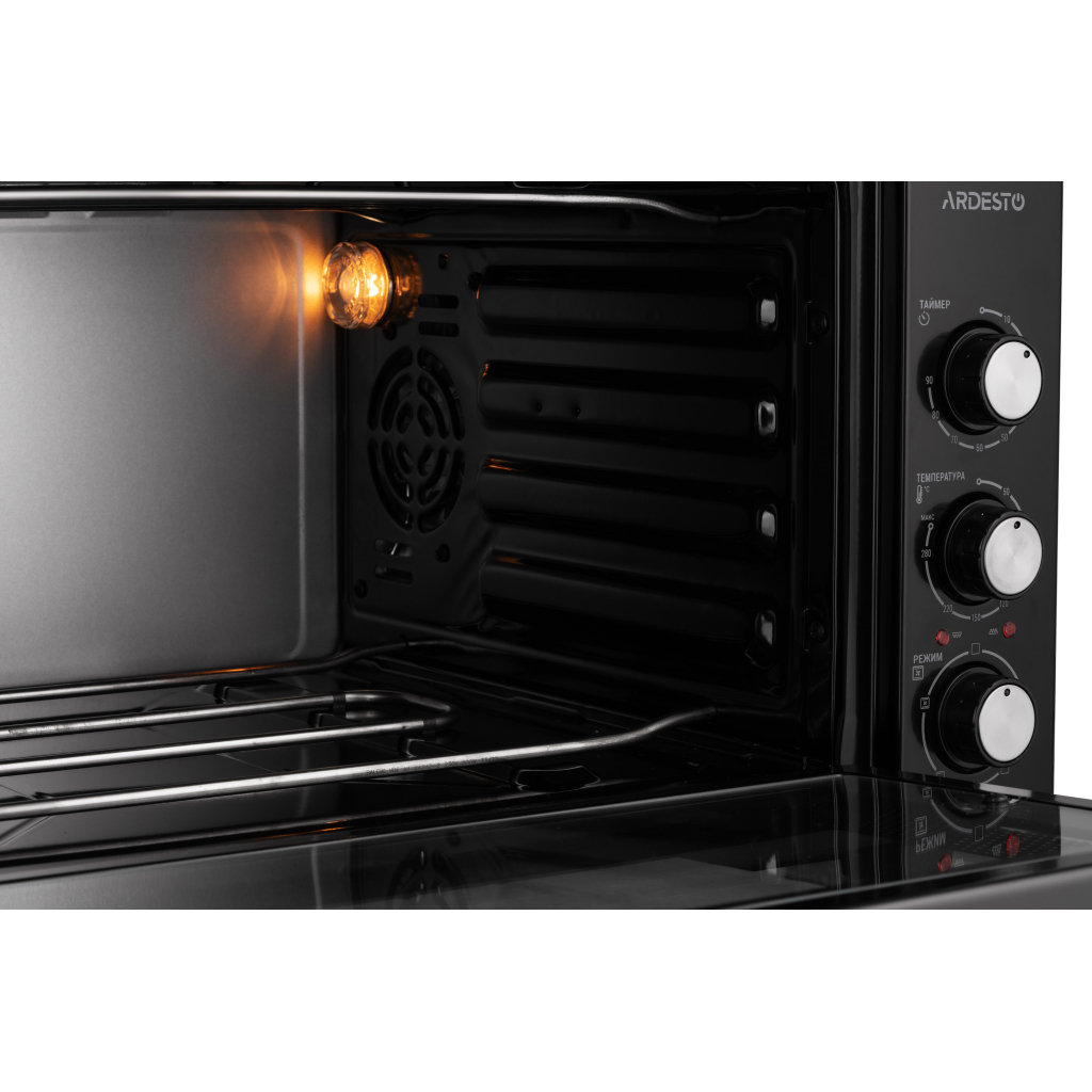 Електропіч Ardesto MEO-S45FGB - зображення 7