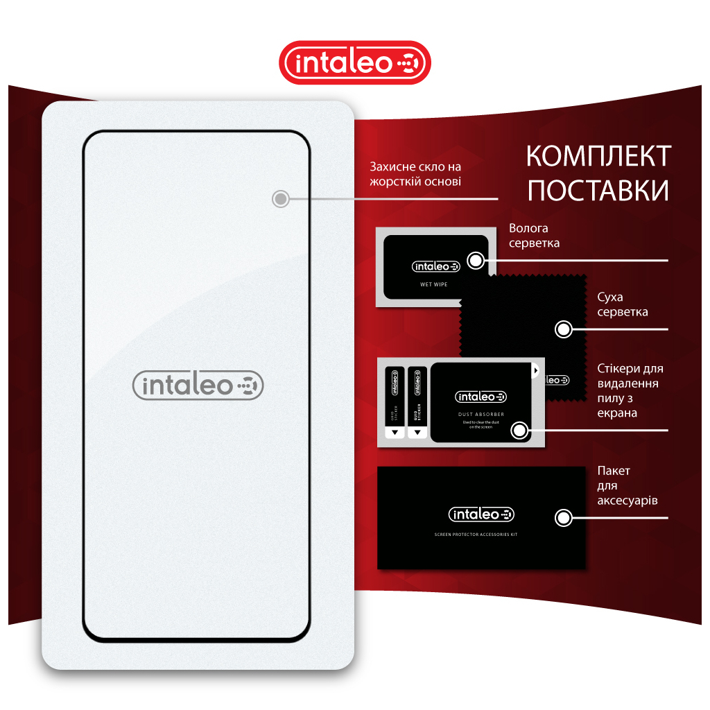 Скло захисне Intaleo Full Glue Realme 12+ Black (1283126592485) - зображення 8