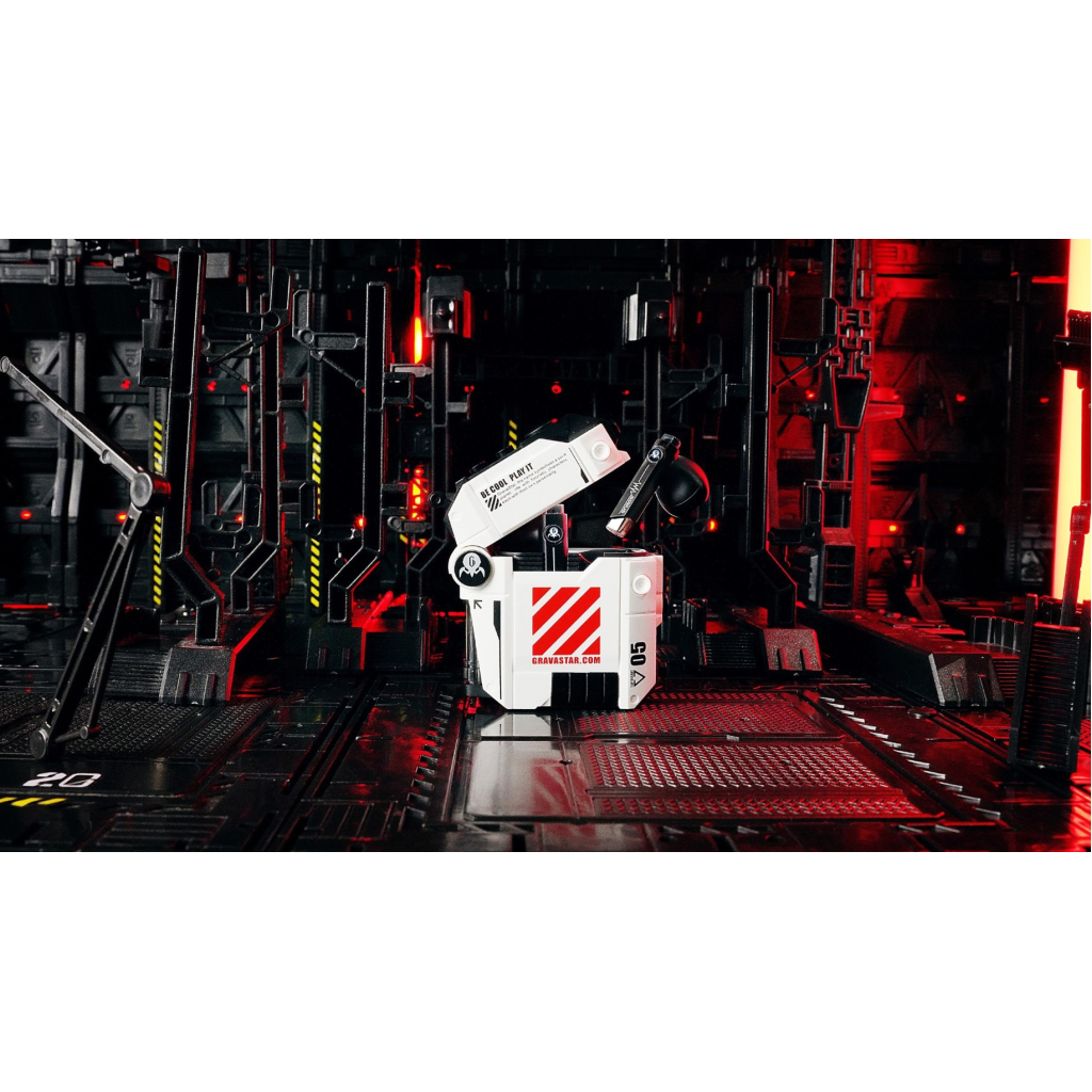 Навушники GravaStar Sirius P5 TWS BT 5.2 IPX4 Defense Mecha (GRAVASTARP5_MECHA_WHT_V2) - зображення 2