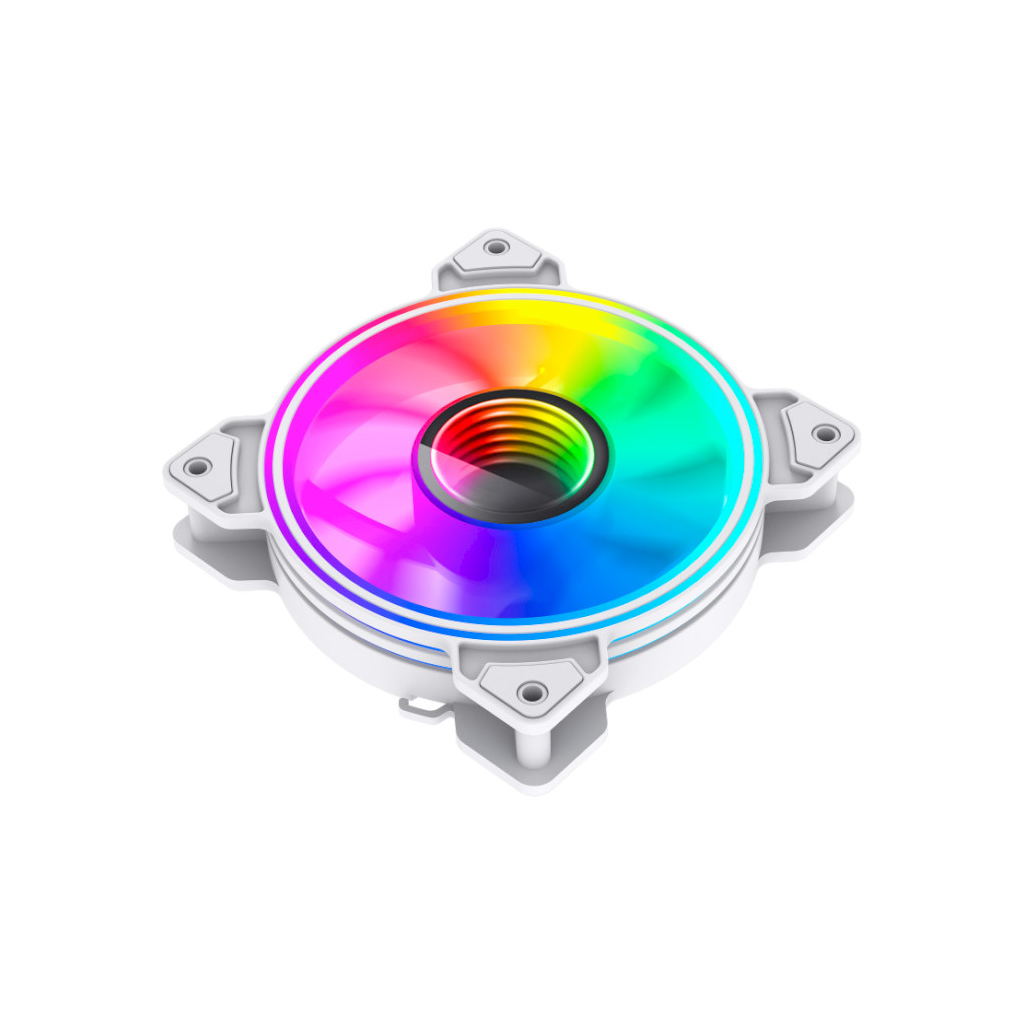 Кулер до корпусу Gamemax Dual Ring Infinity WH - зображення 6