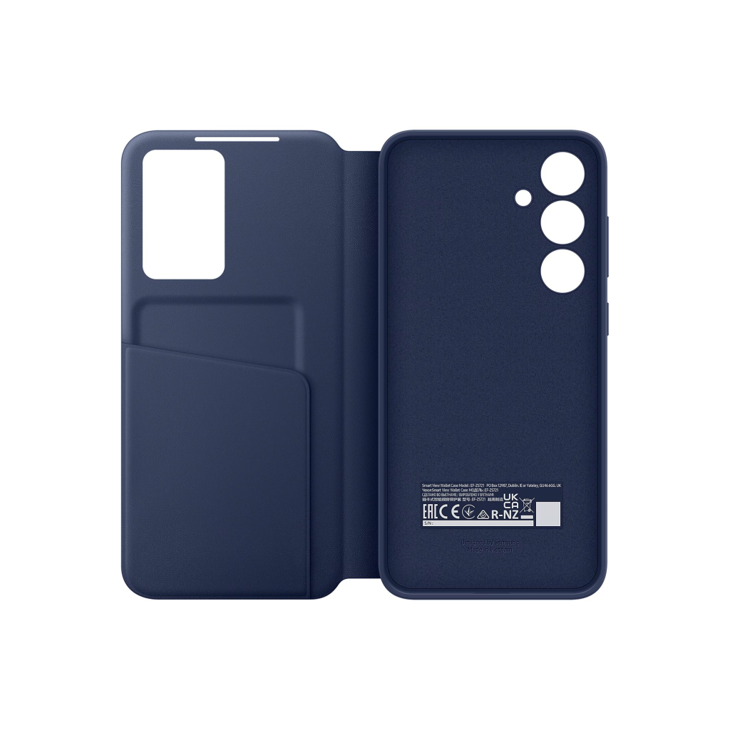 Чохол до мобільного телефона Samsung Galaxy S24 FE (S721) Smart View Wallet Case blue (EF-ZS721CLEGWW) - зображення 5