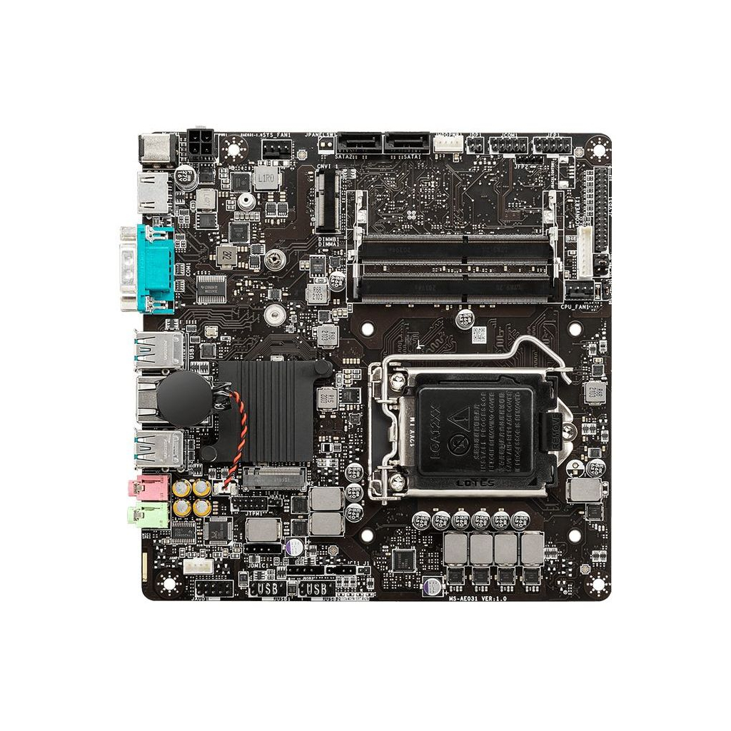Материнська плата MSI H510TI-S01 OEM - зображення 1