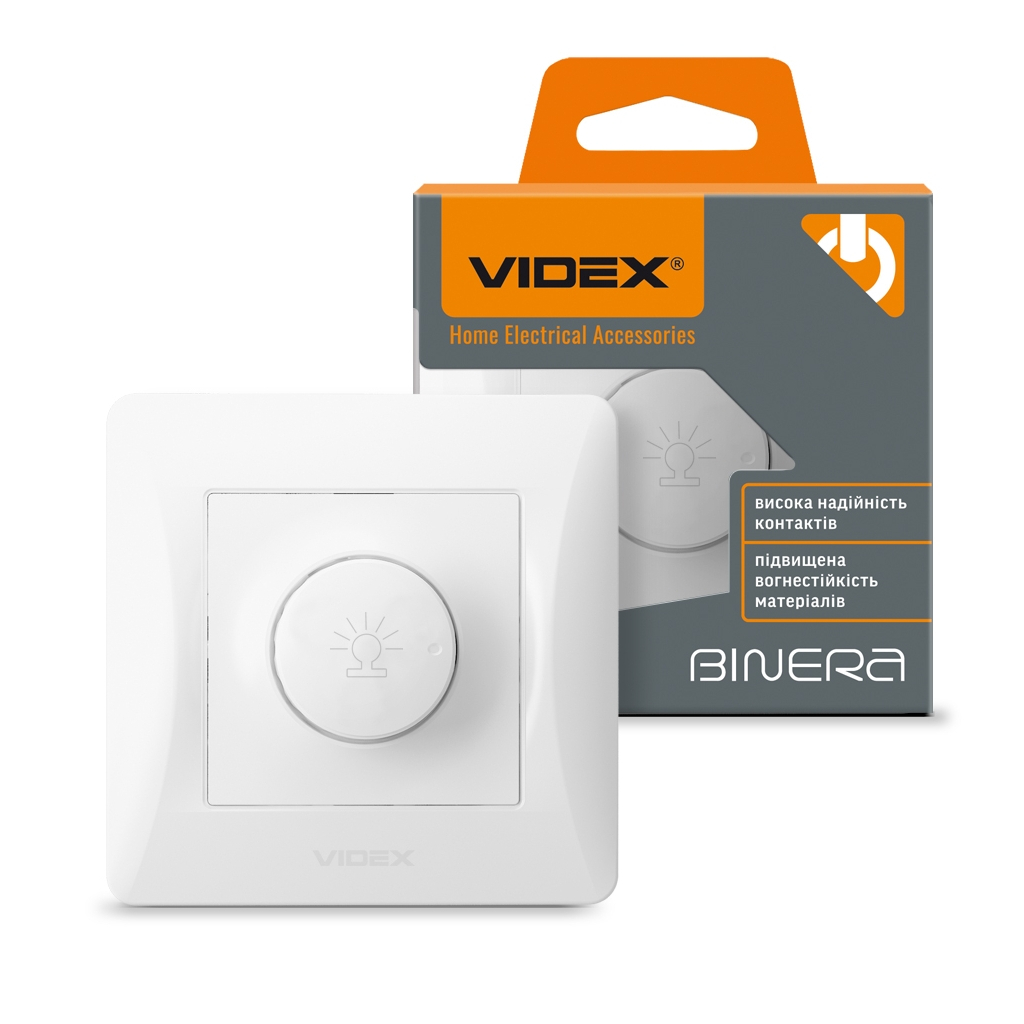 Світлорегулятор Videx BINERA 600Вт (VF-BNDM600-W) - изображение 4