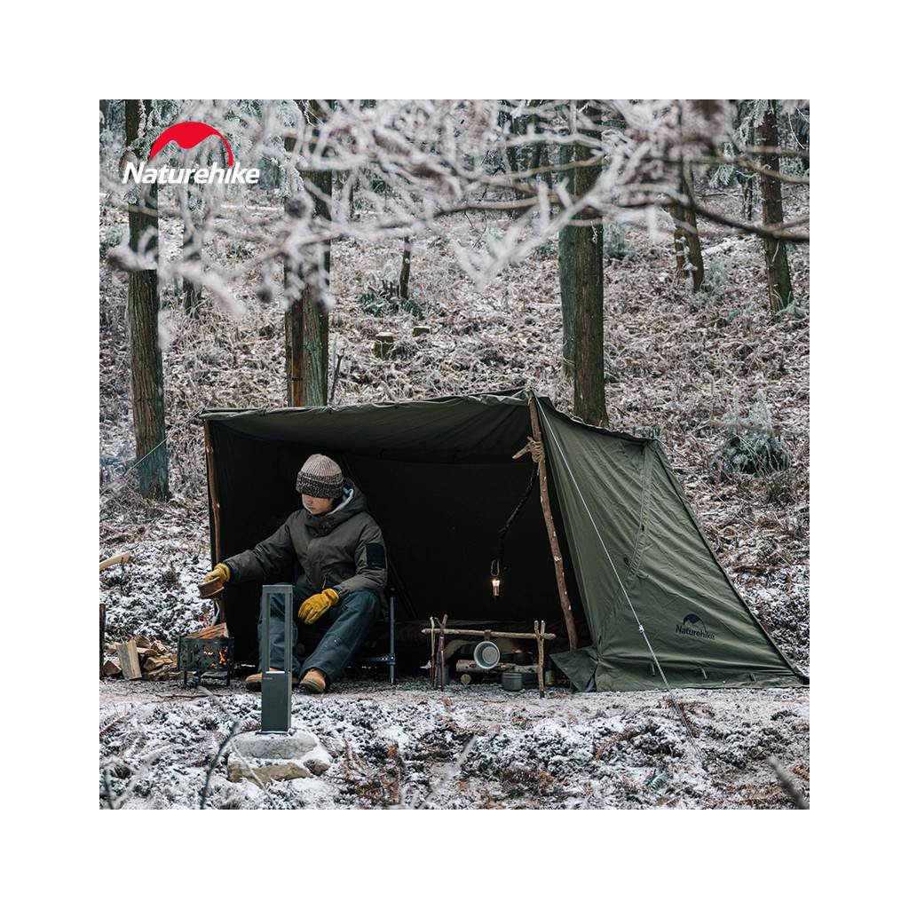 Намет Naturehike одномісний NH21YW157 темно-зелений (6927595712054) - зображення 3