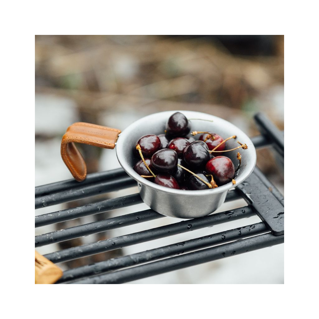 Чашка туристична Naturehike NH21SJ002 з дерев'яною ручкою нержавіюча сталь (6927595785751) - зображення 6