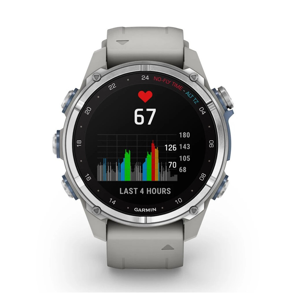 Смарт-годинник Garmin Descent Mk3, 43mm, Passvtd Steel/Fog Gry, Dive Computer, GPS дайвінг комп'ютер (010-02753-04) - зображення 12