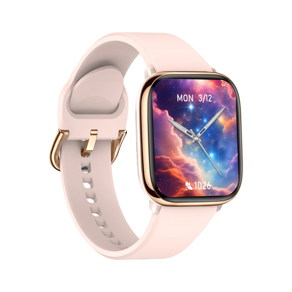 Смарт-годинник Gelius Pro GP-SW014 (Amazwatch GTi) Gold Rose - зображення 3