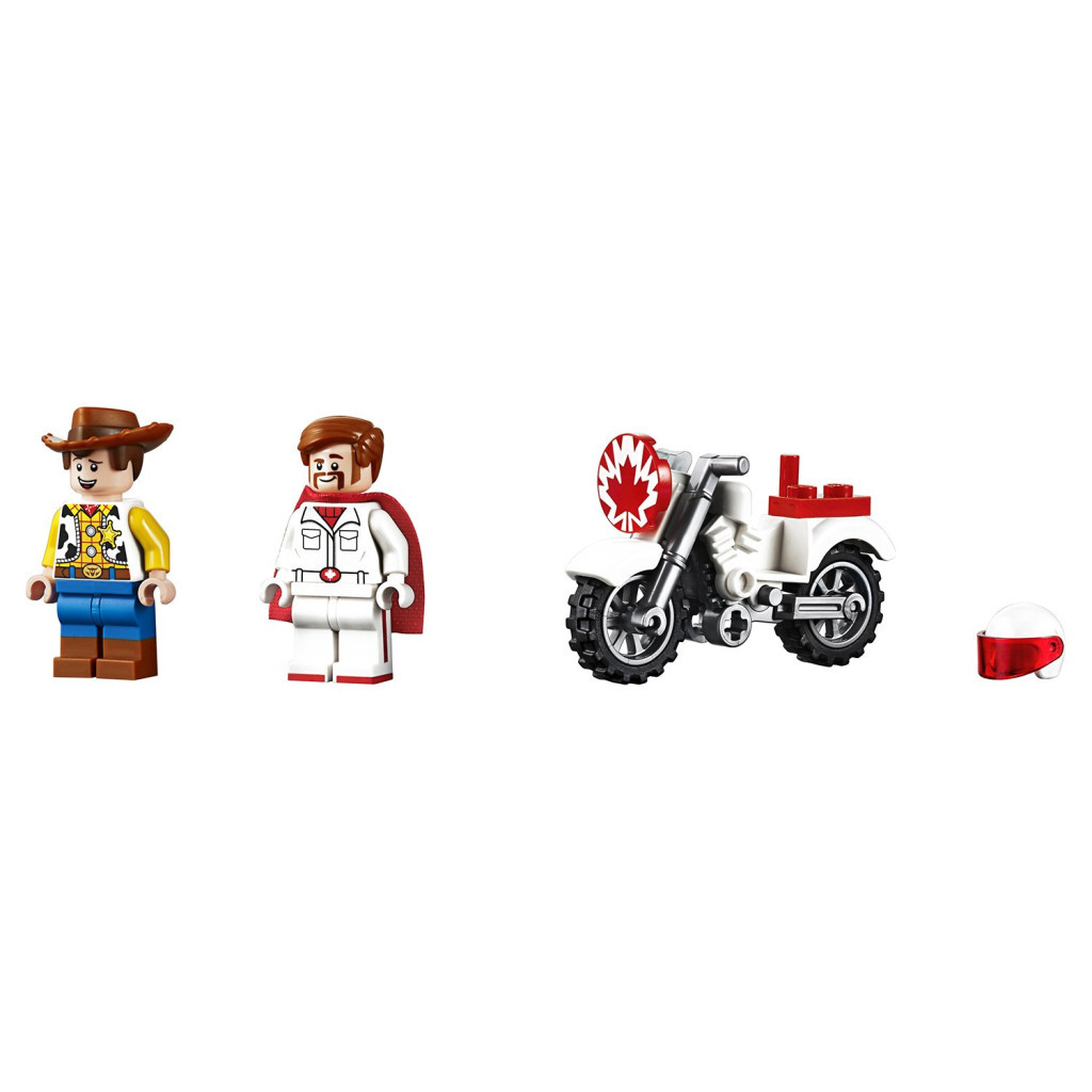 Конструктор LEGO Juniors Toy Story 4 Трюкове шоу Дюка Бубумса 120 деталей (10767) - зображення 4