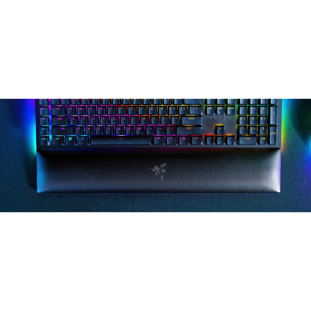 Клавіатура Razer BlackWidow V4 Green Switch USB RU Black (RZ03-04690100-R3M1) - зображення 8