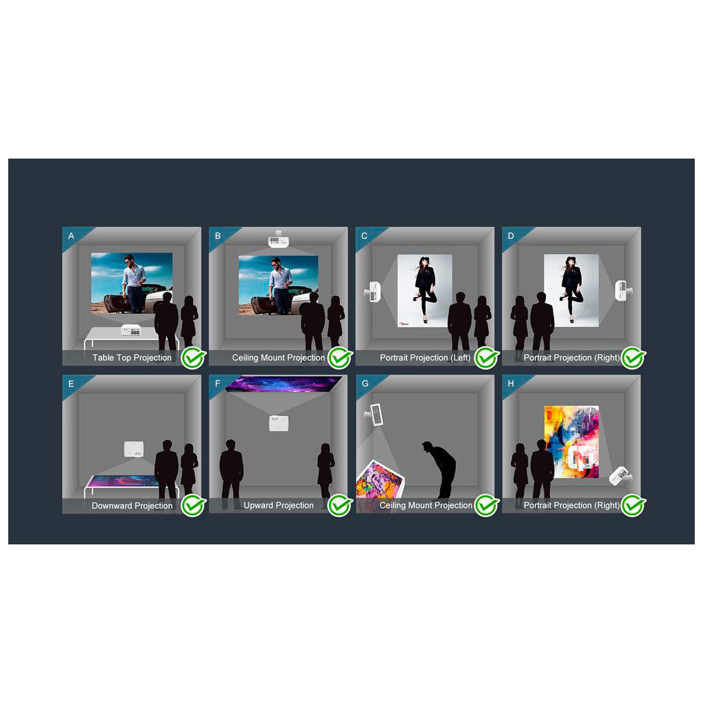 Проектор Optoma ZH400 (E9PD7KK01EZ14KD) - зображення 12