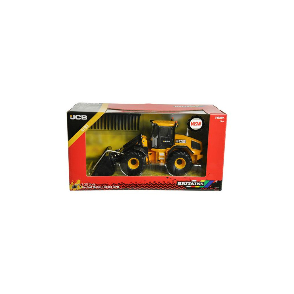 Спецтехніка Britains Трактор JCB 419S 1:32 (43223) - зображення 4