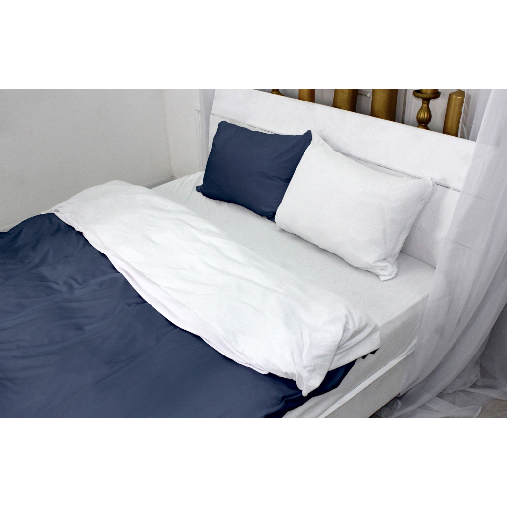 Постільна білизна MirSon Велюр Winter Frost 28-0001 + 28-0006 Bellflower Velvet 110х140 (2200004004594) - изображение 3