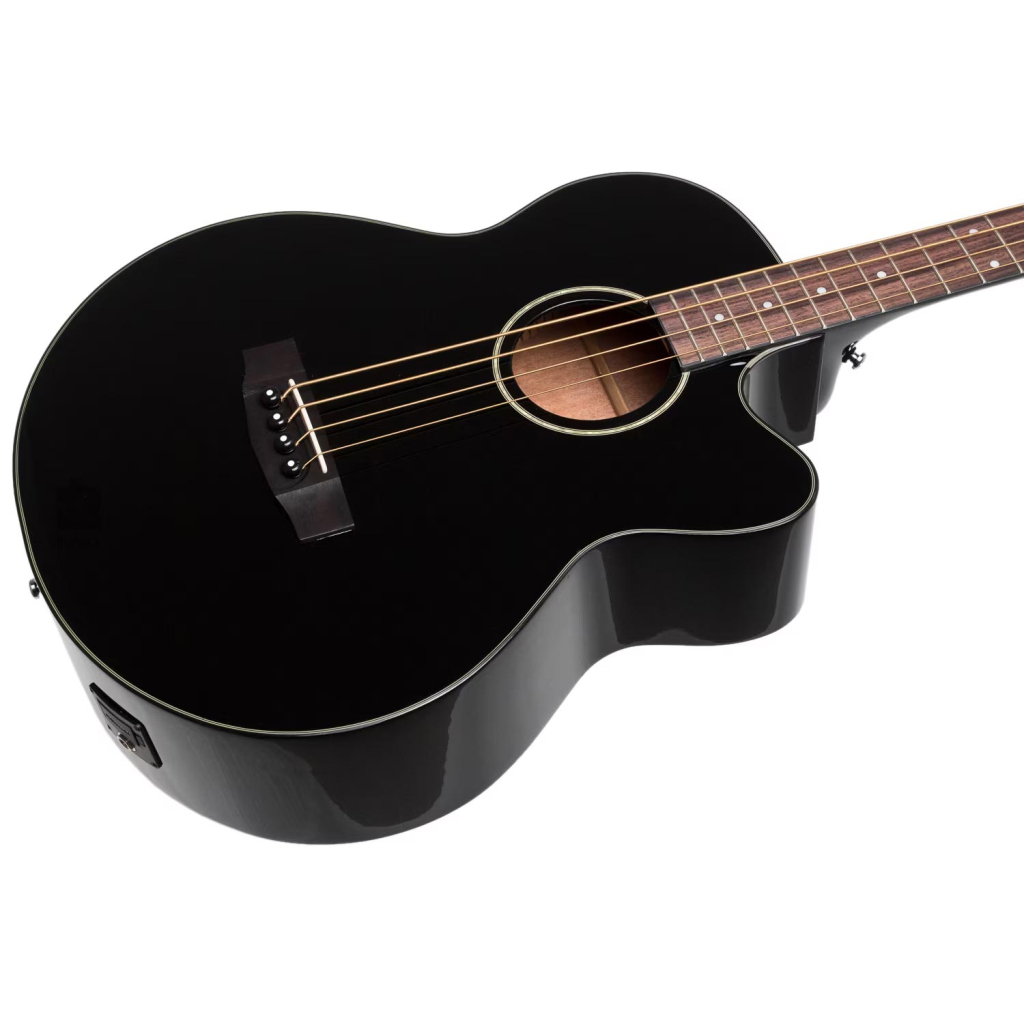 Бас-гітара акустична Cort AB850F Black - зображення 2