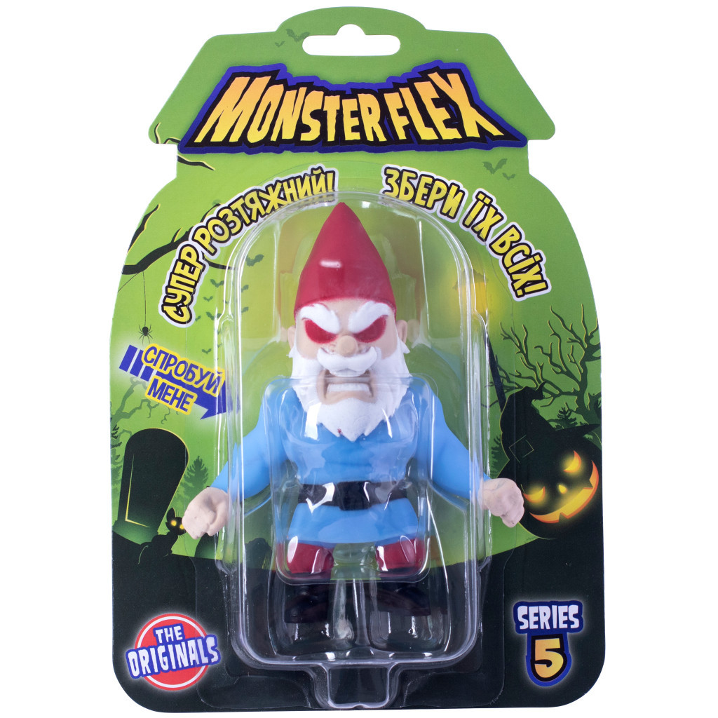 Антистрес Monster Flex Розтягуюча іграшка Злий гном (90005_Злий_гном(5)) - зображення 2