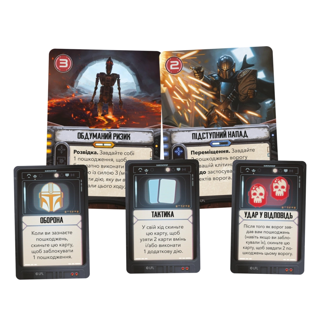 Настільна гра Geekach Games Зоряні війни: Мандалорець - Пригоди (Star Wars: The Mandalorian Adventures) (укр.) (GKCH211ml) - зображення 4