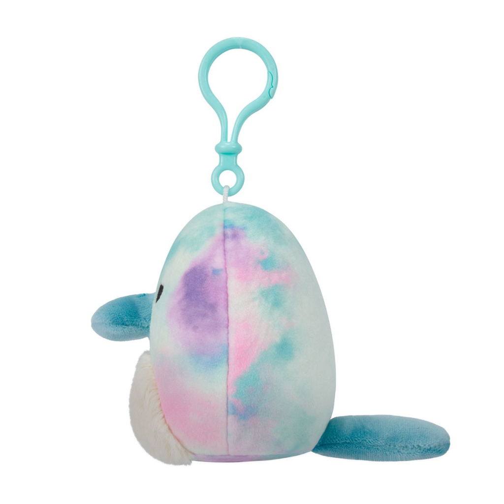 М'яка іграшка Squishmallows на кліпсі – Качкодзьоб Бріндал 9 см (SQCP00215) - зображення 3
