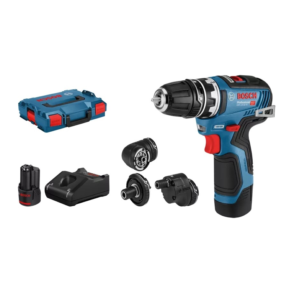 Шуруповерт Bosch Professional GSR 12V-35 FC 18В 2х3.0Агод 20350Нм 01750обхв кейс L-Boxx 2.1к (0.601.9H3.000) - зображення 1